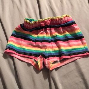 Baby girl rainbow shorts